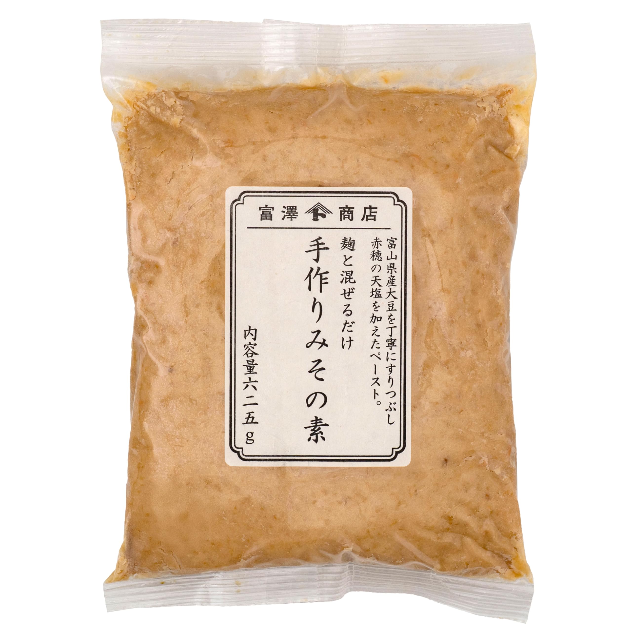 Amazon.co.jp: 富澤商店 麹と混ぜるだけ 手作り味噌の素 625g (約1kg分
